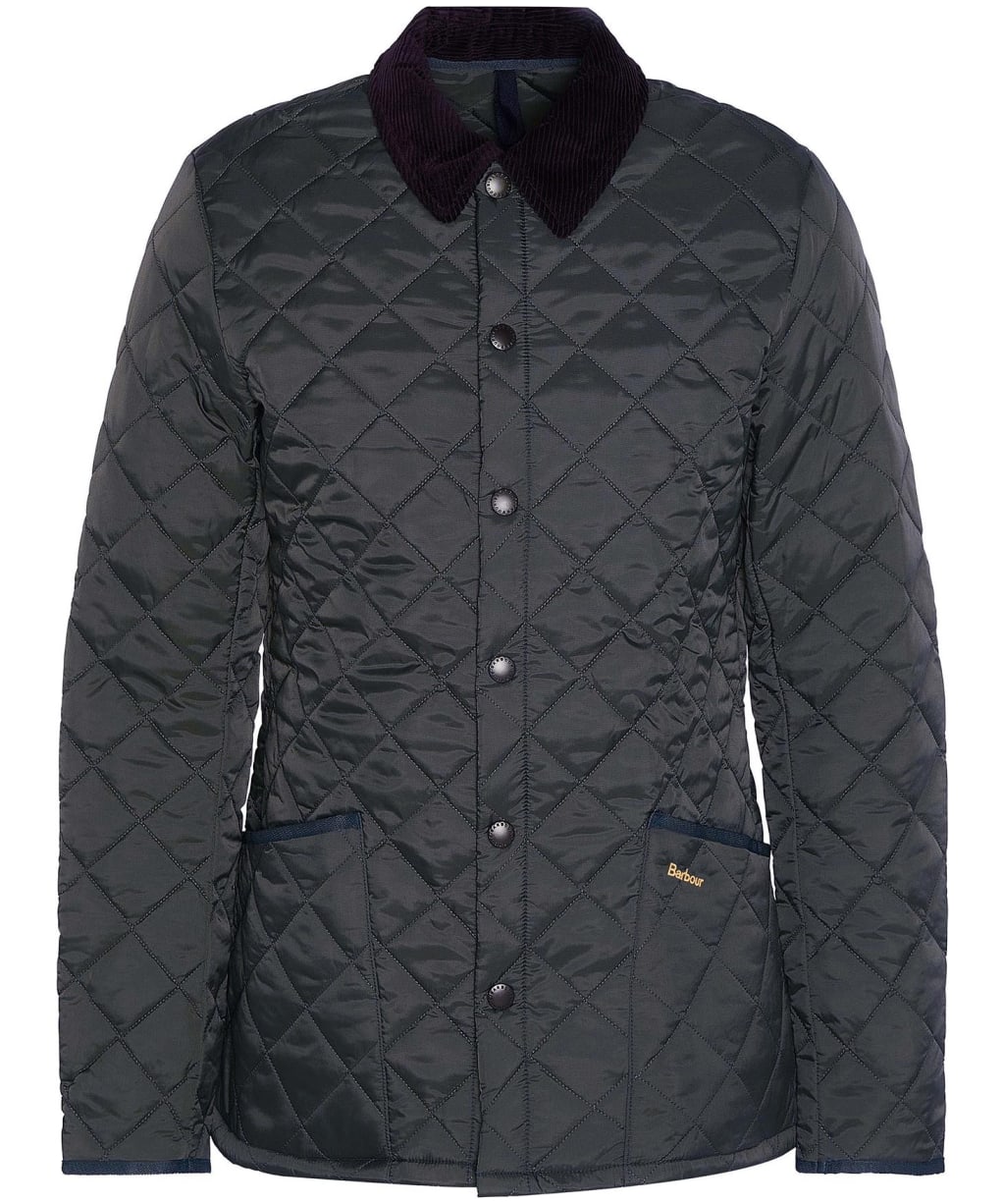 Men's Barbour Heritage Liddesdale Quilted Jacket - Black