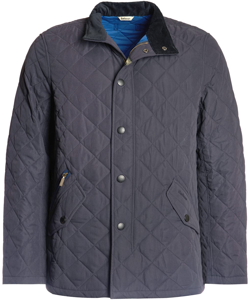 Men's Barbour Shoveler Quilted Jacket - Navy