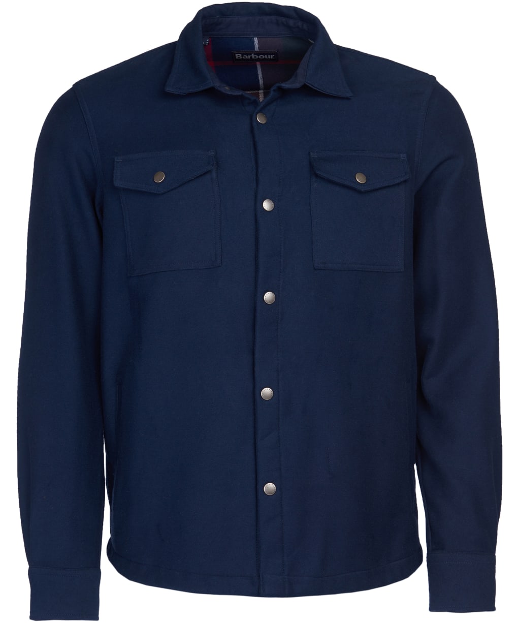 Men’s Barbour Carrbridge Overshirt - Navy