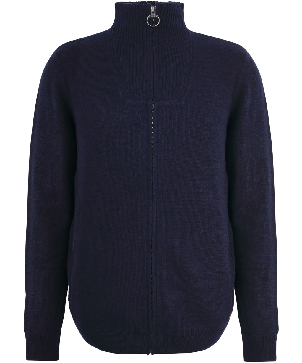 Barbour Nelson Essential Full-Zip Jumper - Navy