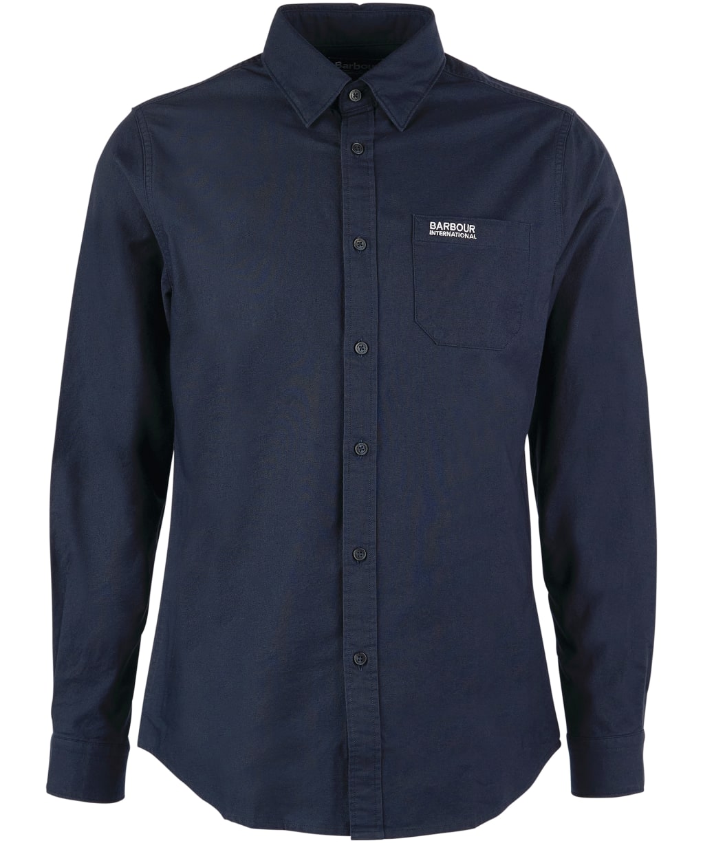 Men's Barbour International Kinetic Shirt - Night Sky