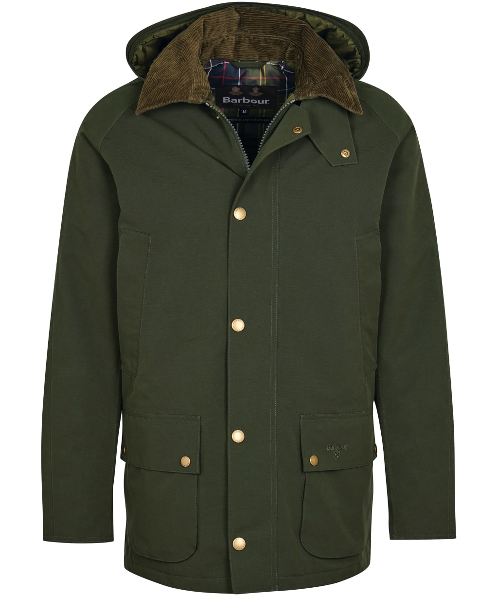 Men's Barbour Winter Ashby Waterproof Jacket - Sage