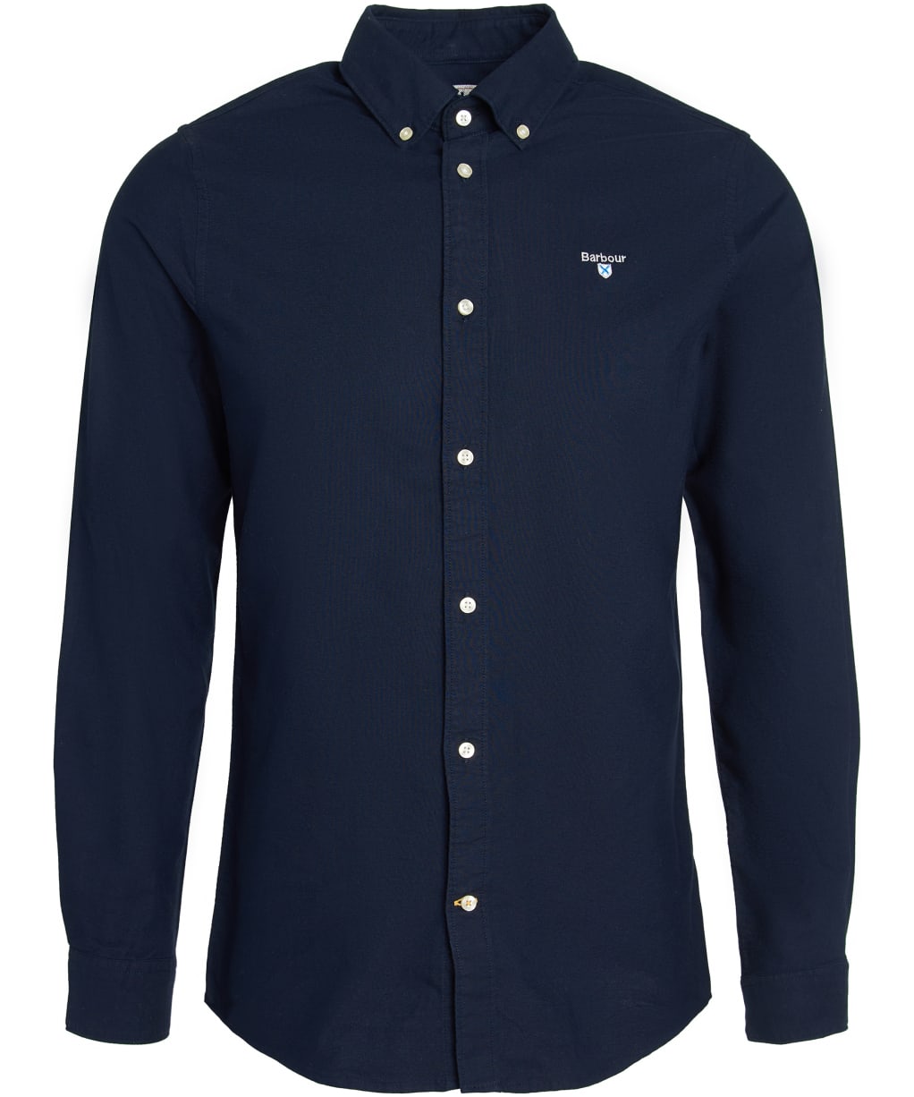 Men's Barbour Oxtown Tailored Shirt - Navy