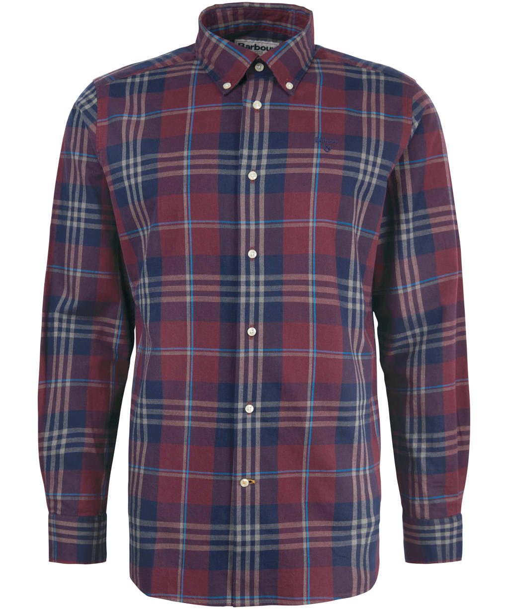 Men's Barbour Edgar Tailored Shirt - Port