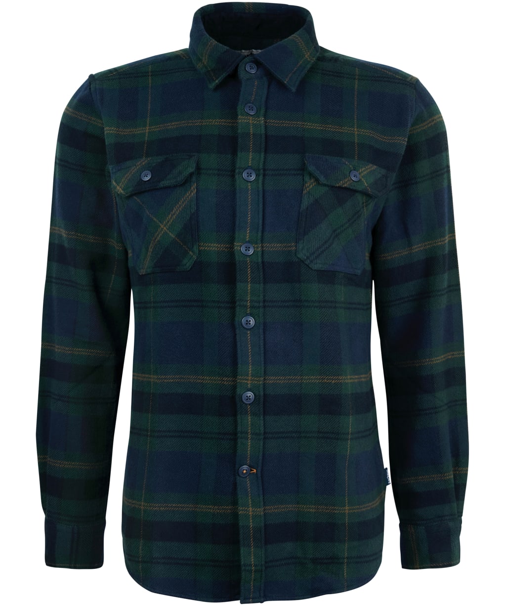 Men's Barbour Snowcap Tailored Shirt - Navy