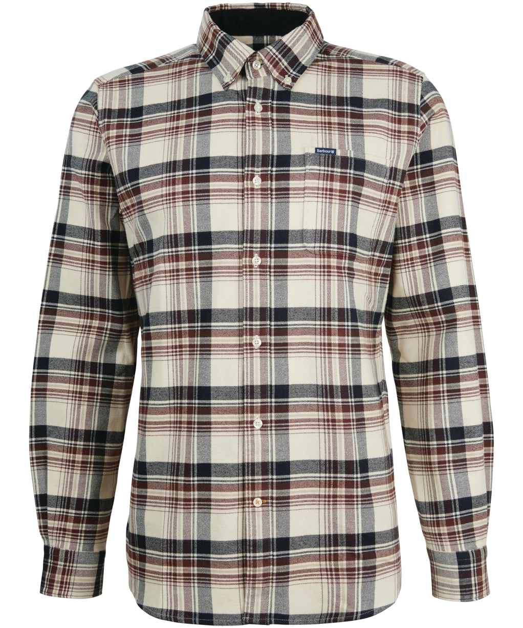 Men's Barbour Barbour Shieldton Tailored Shirt - Ecru