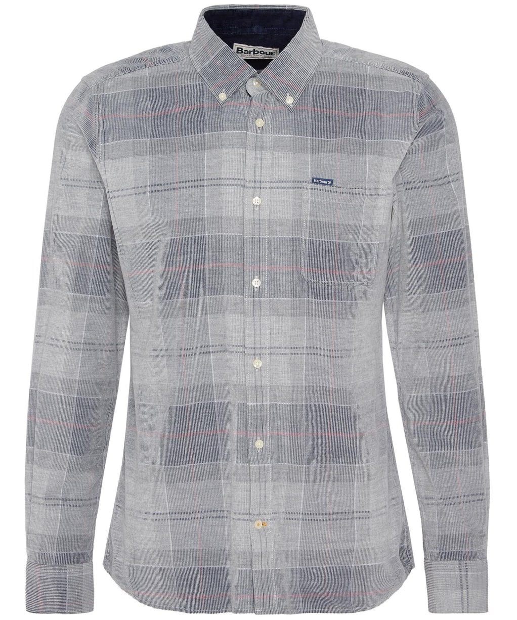 Men’s Barbour Blair Tailored Shirt - Blue Granite