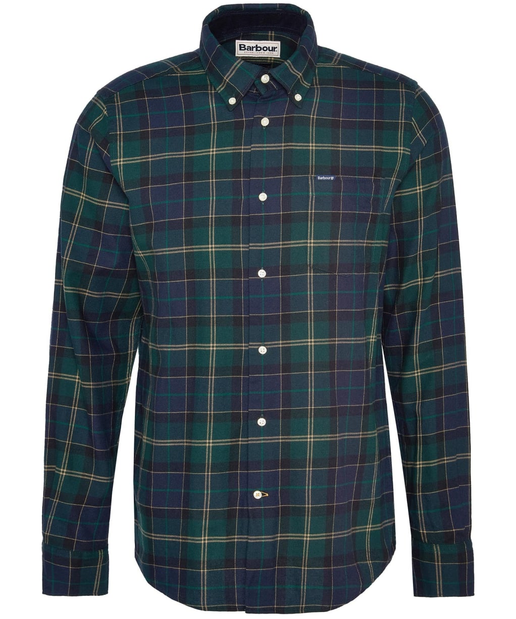 Men’s Barbour Fortrose Tailored Shirt - Green Loch
