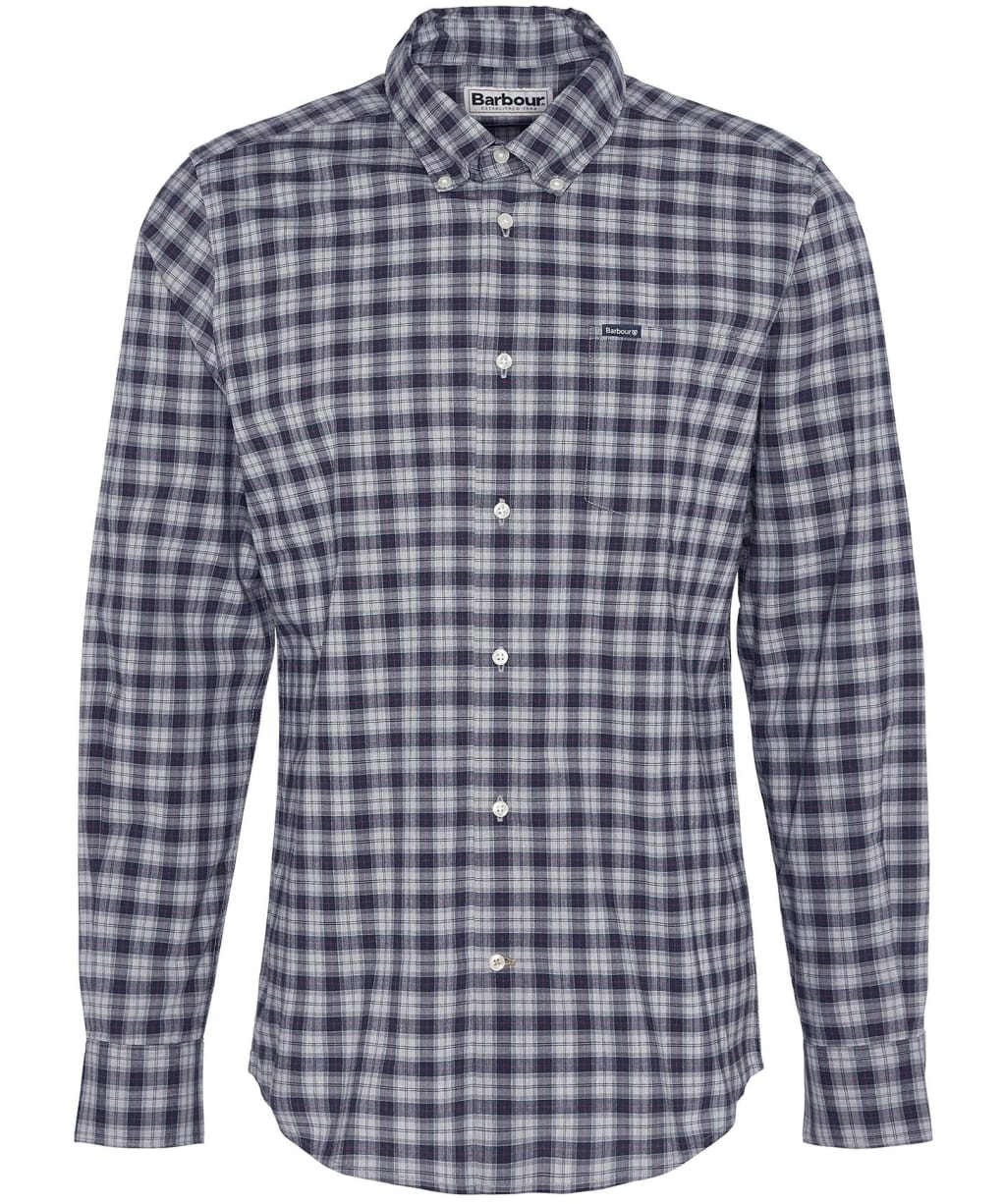 Men’s Barbour Lomond Tailored Shirt - Blue Granite