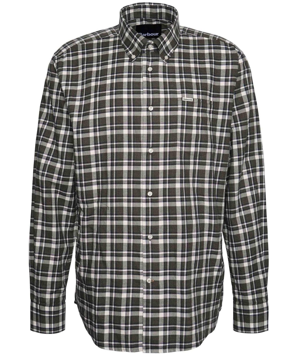 Men's Barbour Turville Regular Fit Shirt - Olive