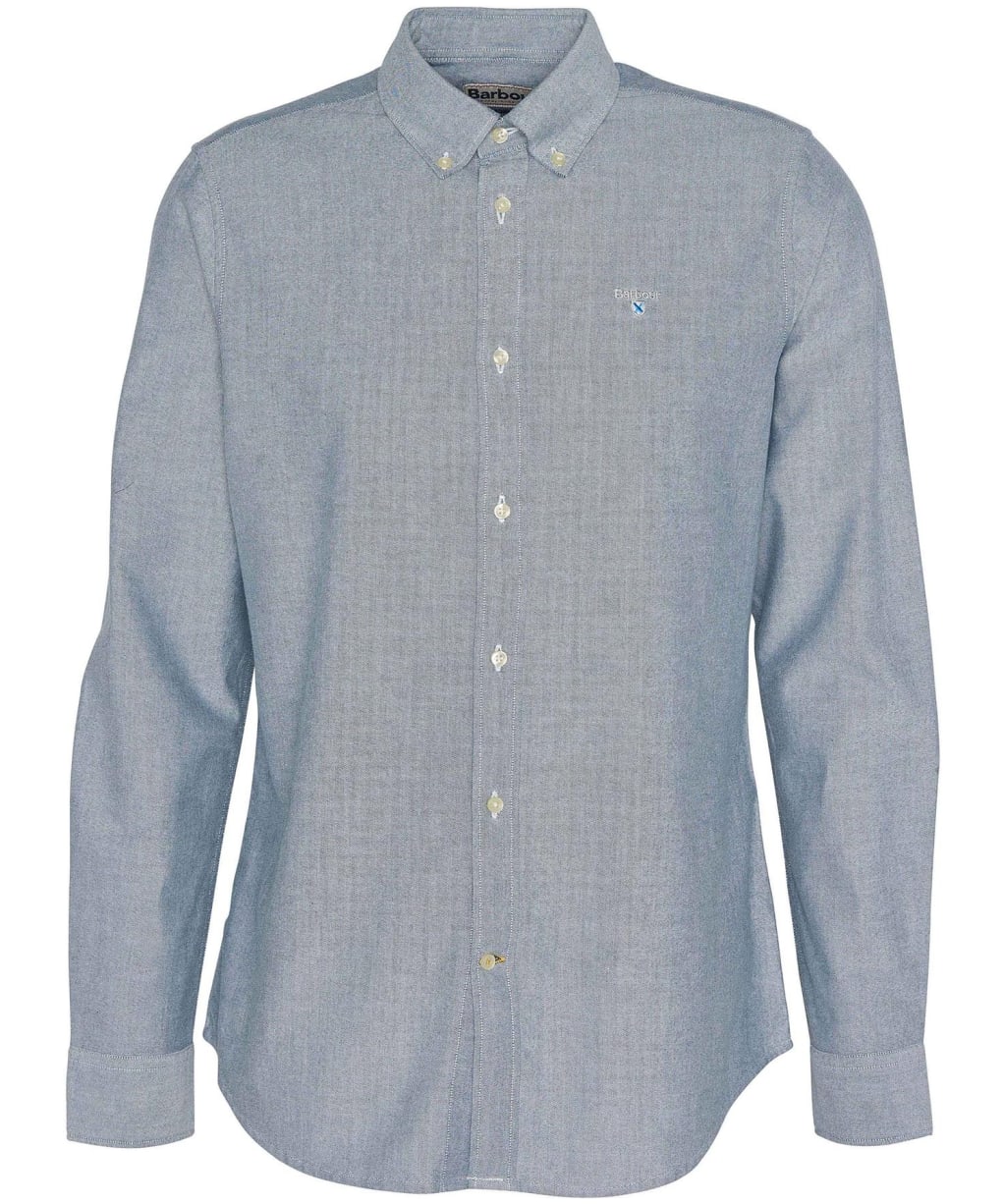 Men's Barbour Oxtown Tailored Shirt - Evergreen