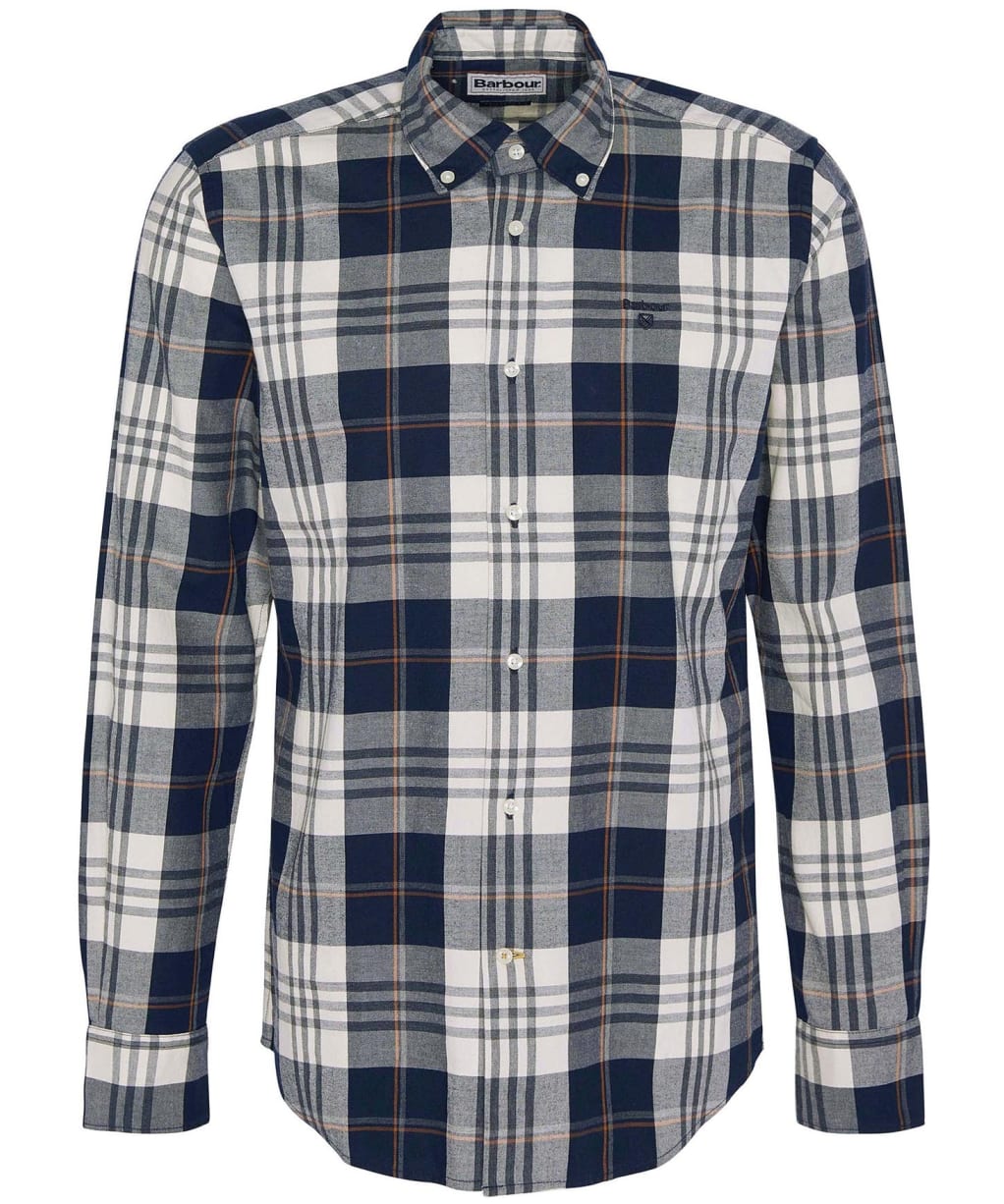 Men's Barbour Edgar Tailored Shirt - Navy