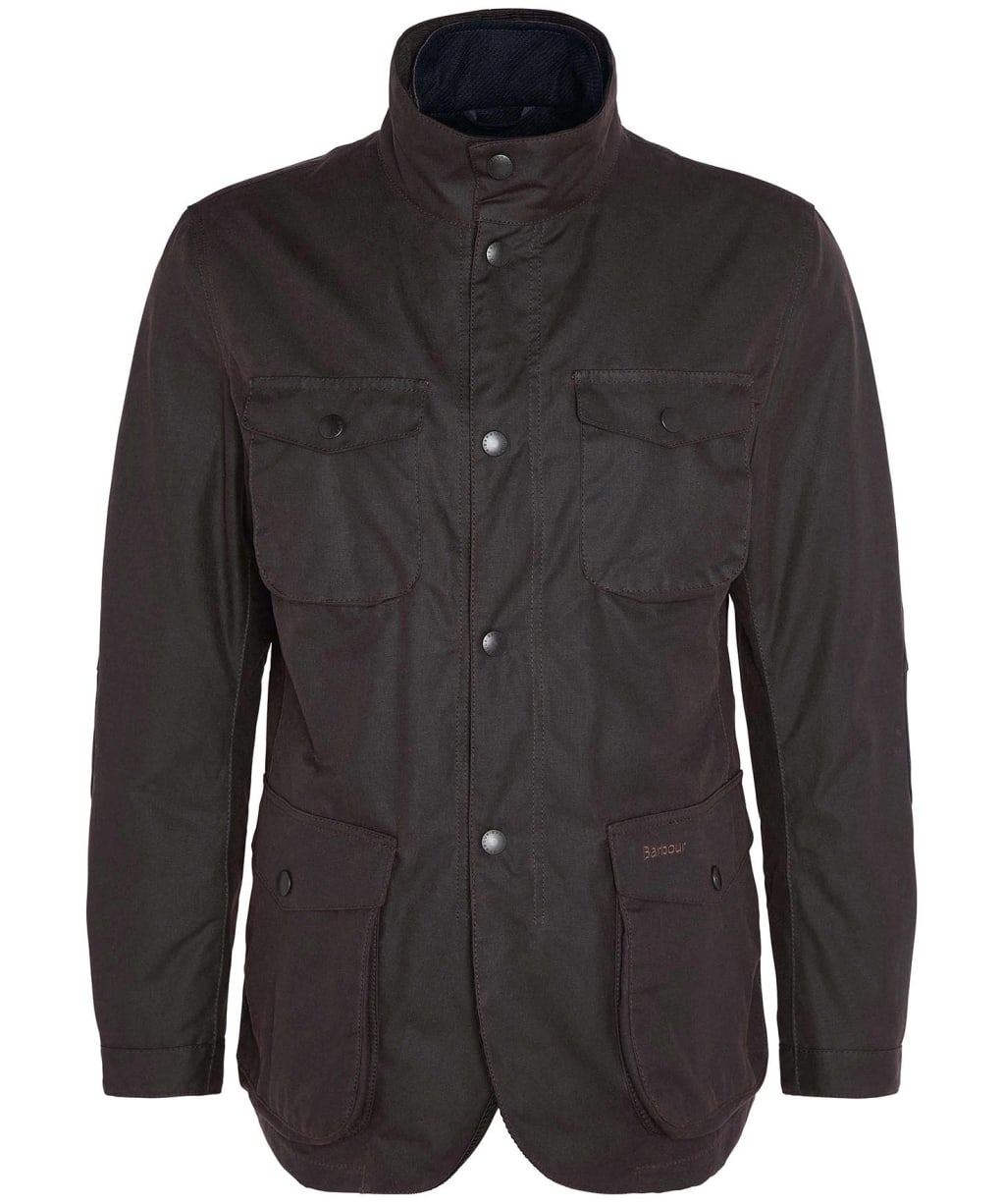 Men's Barbour Ogston Waxed Jacket - Rustic / Classic