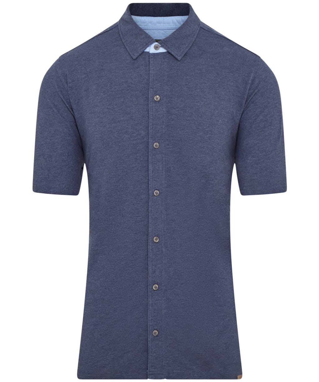 Men's Ariat Ingleside Short Sleeve Shirt - Navy Heather