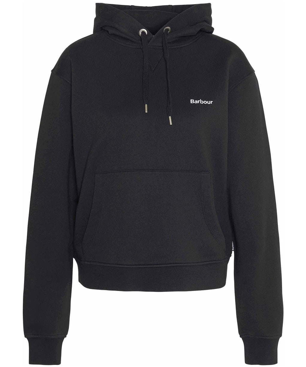 Women's Barbour Marsden Oversized Hoodie - Black