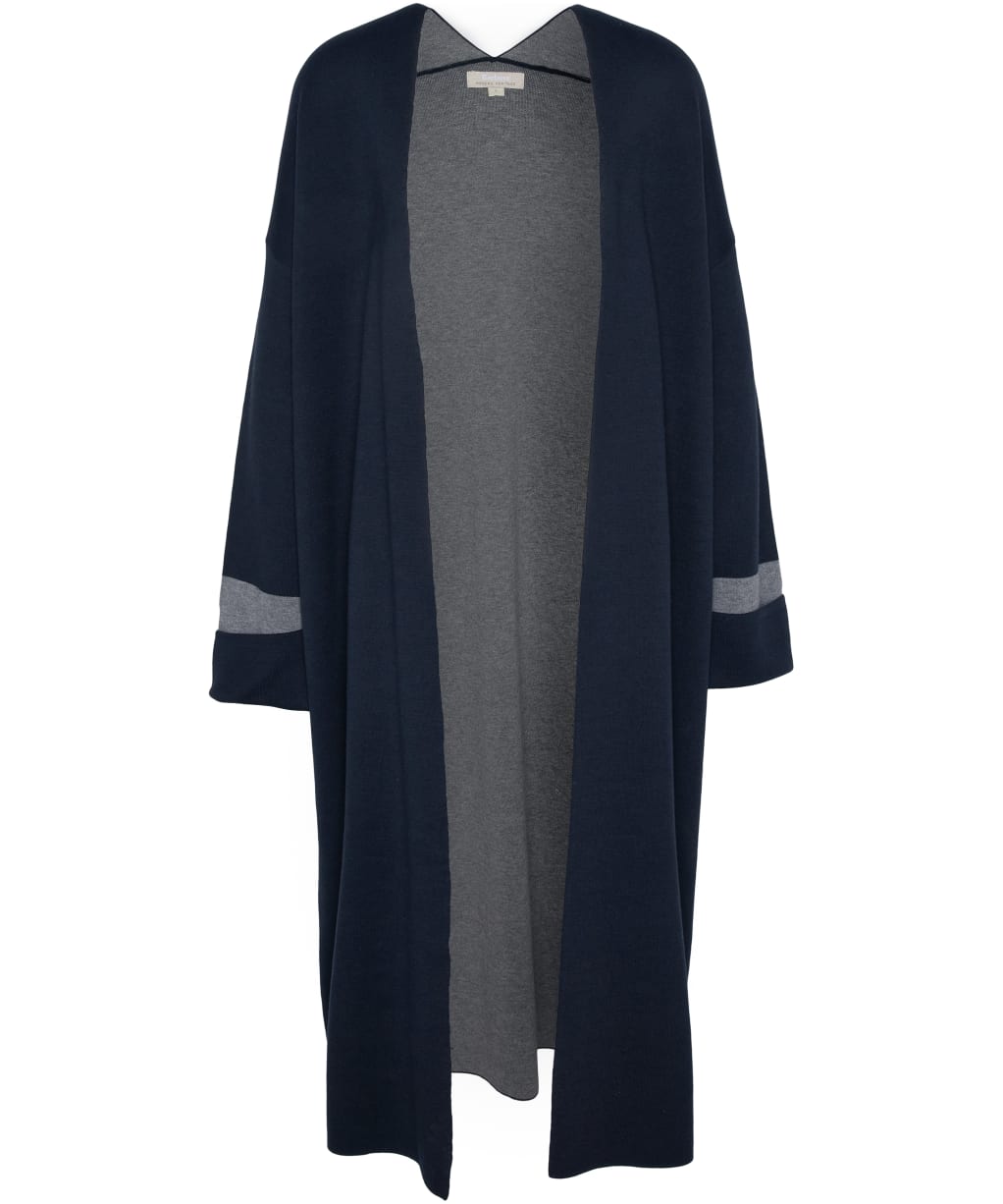 Women's Barbour Coretta Cardigan - Navy / Grey Marl