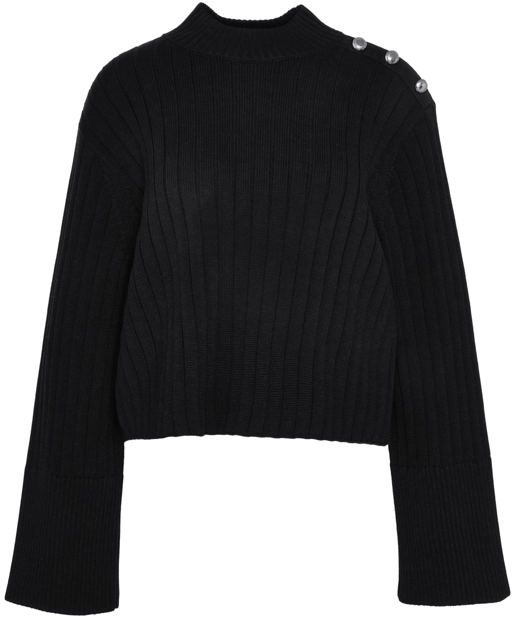 Della Knit Jump - Black