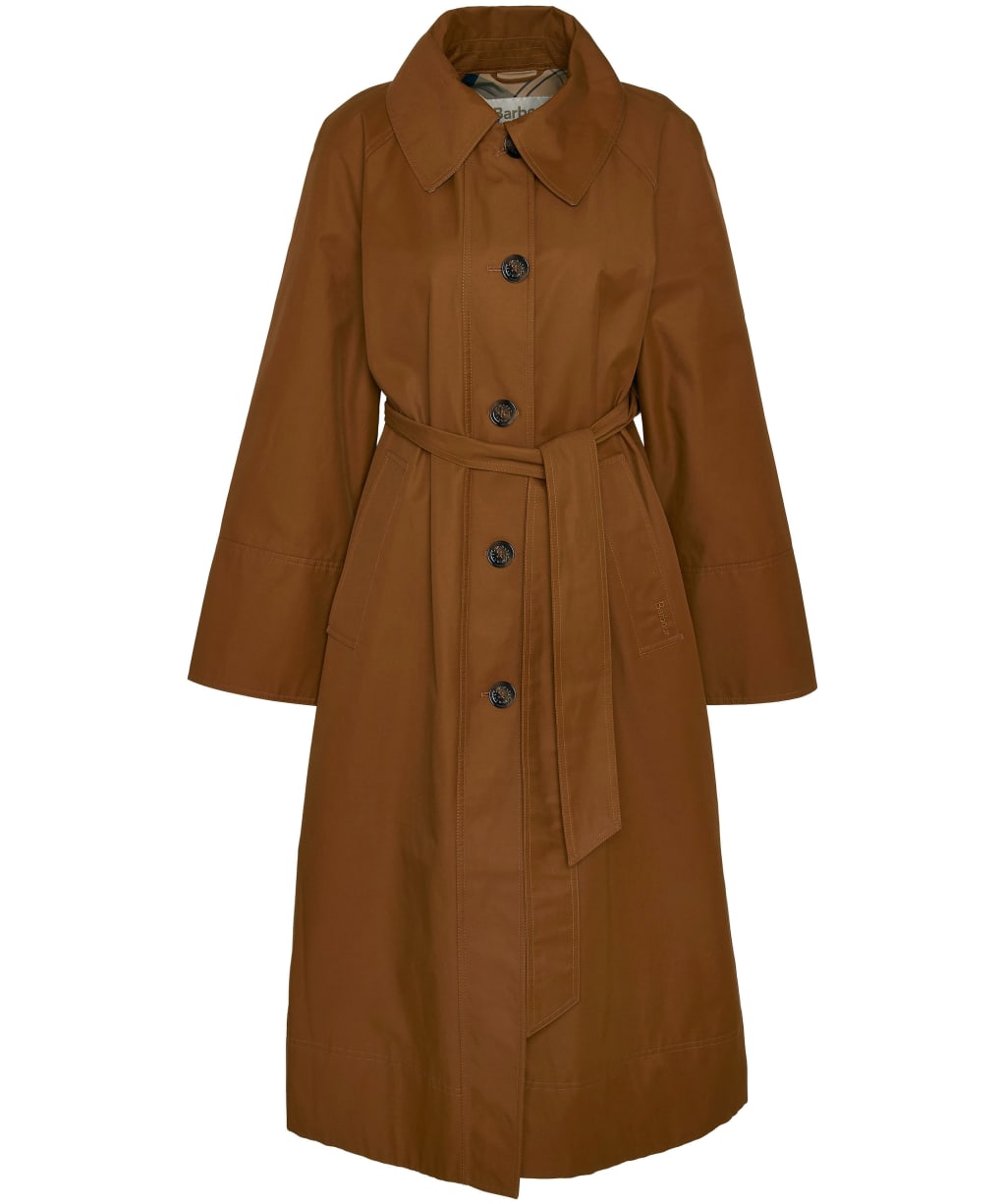 Beatrix Sproof - Rust Brown / Sky Dress Tartan