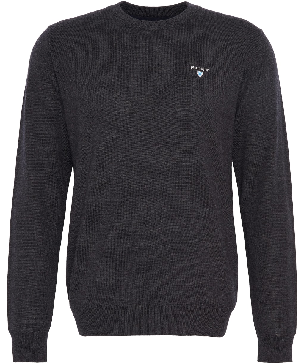 Merino Crew Ne - Charcoal