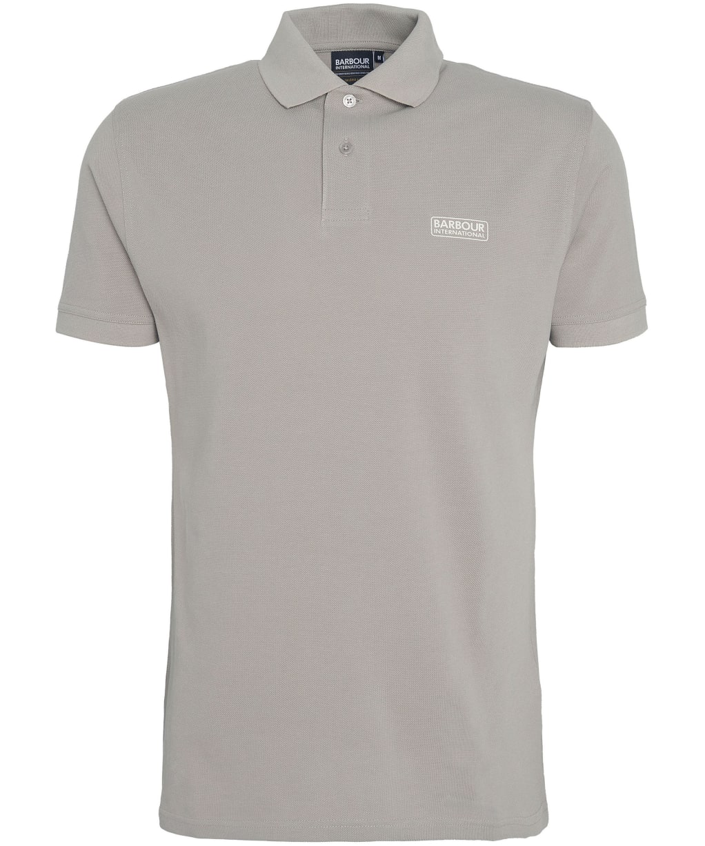 Men's Barbour International Essential Polo - Concrete