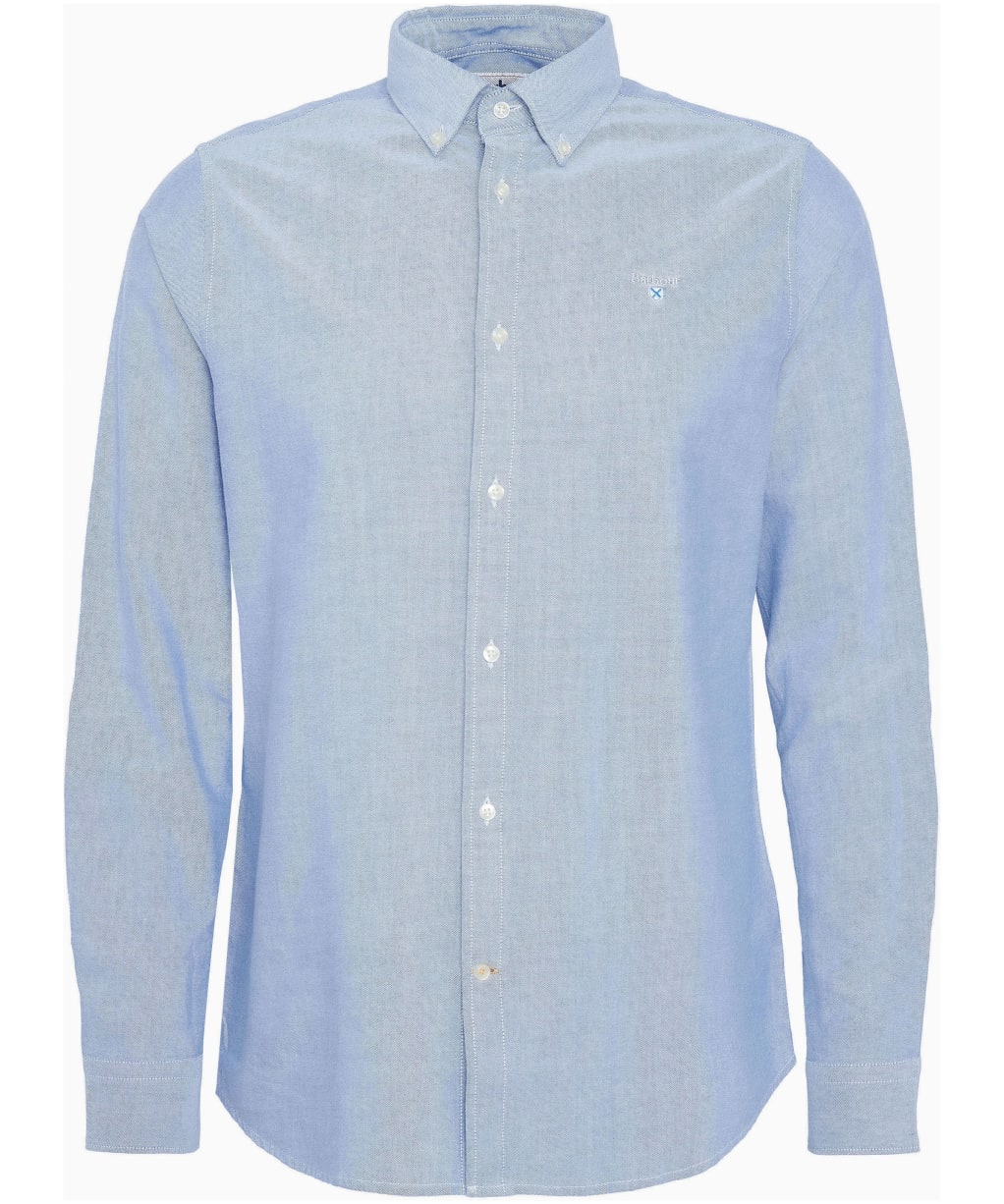 Men's Barbour Oxtown Tailored Shirt - Dark Chambray