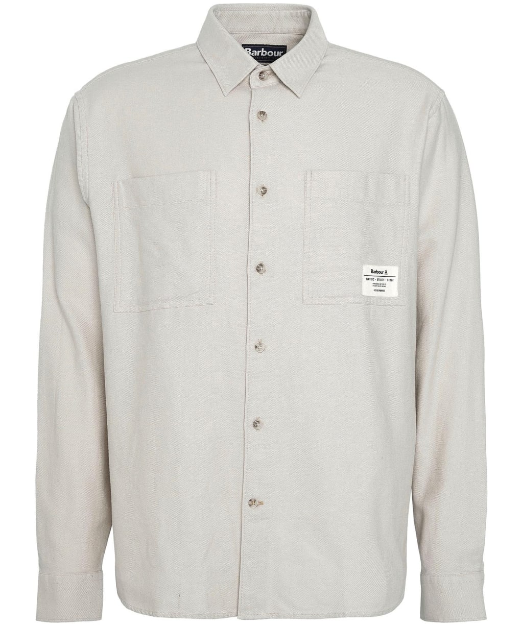 Men's Barbour Angelo Relaxed Twill Shirt - Mist