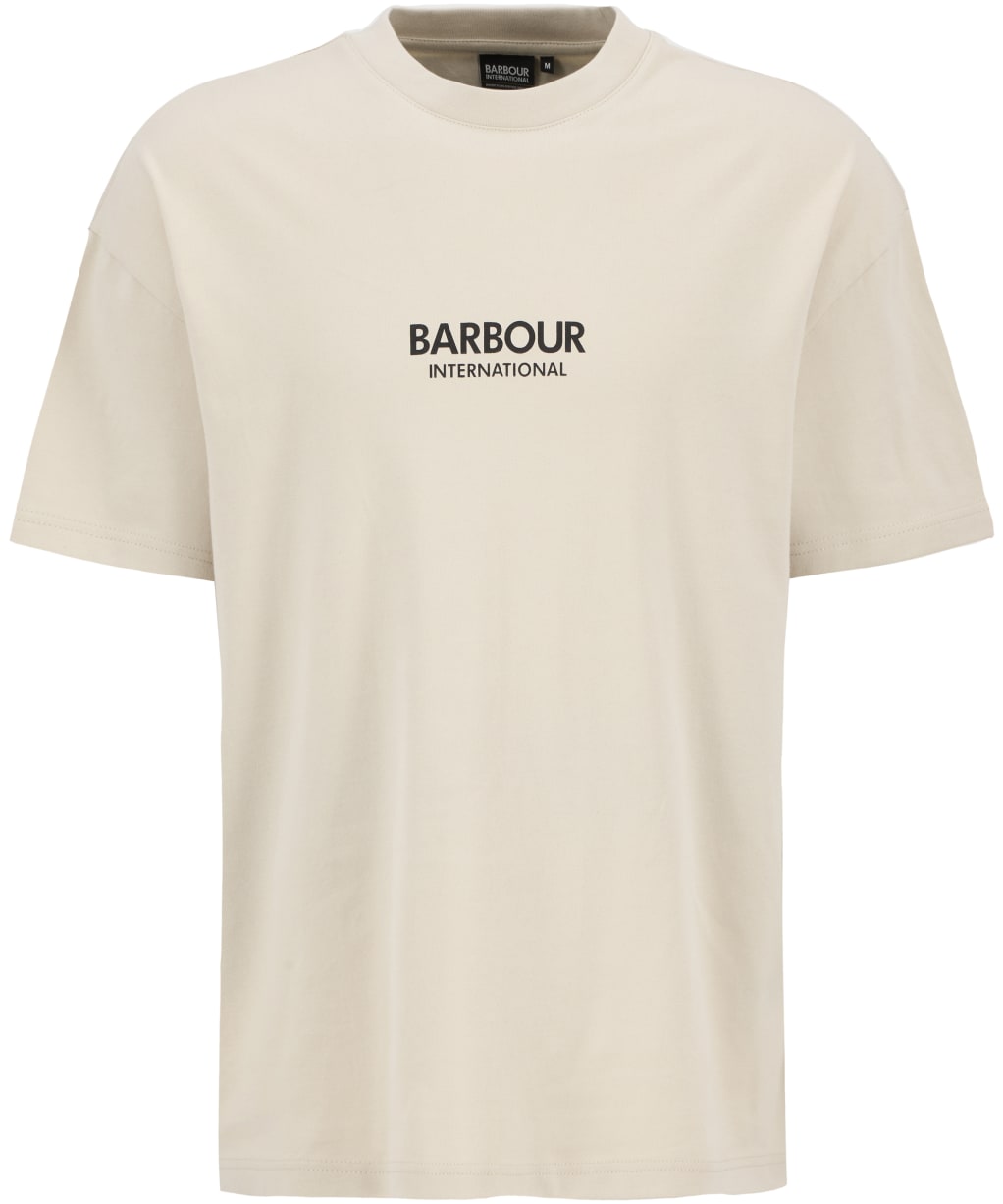 Men's Barbour International Os Formula T-Shirt - Oyster Grey