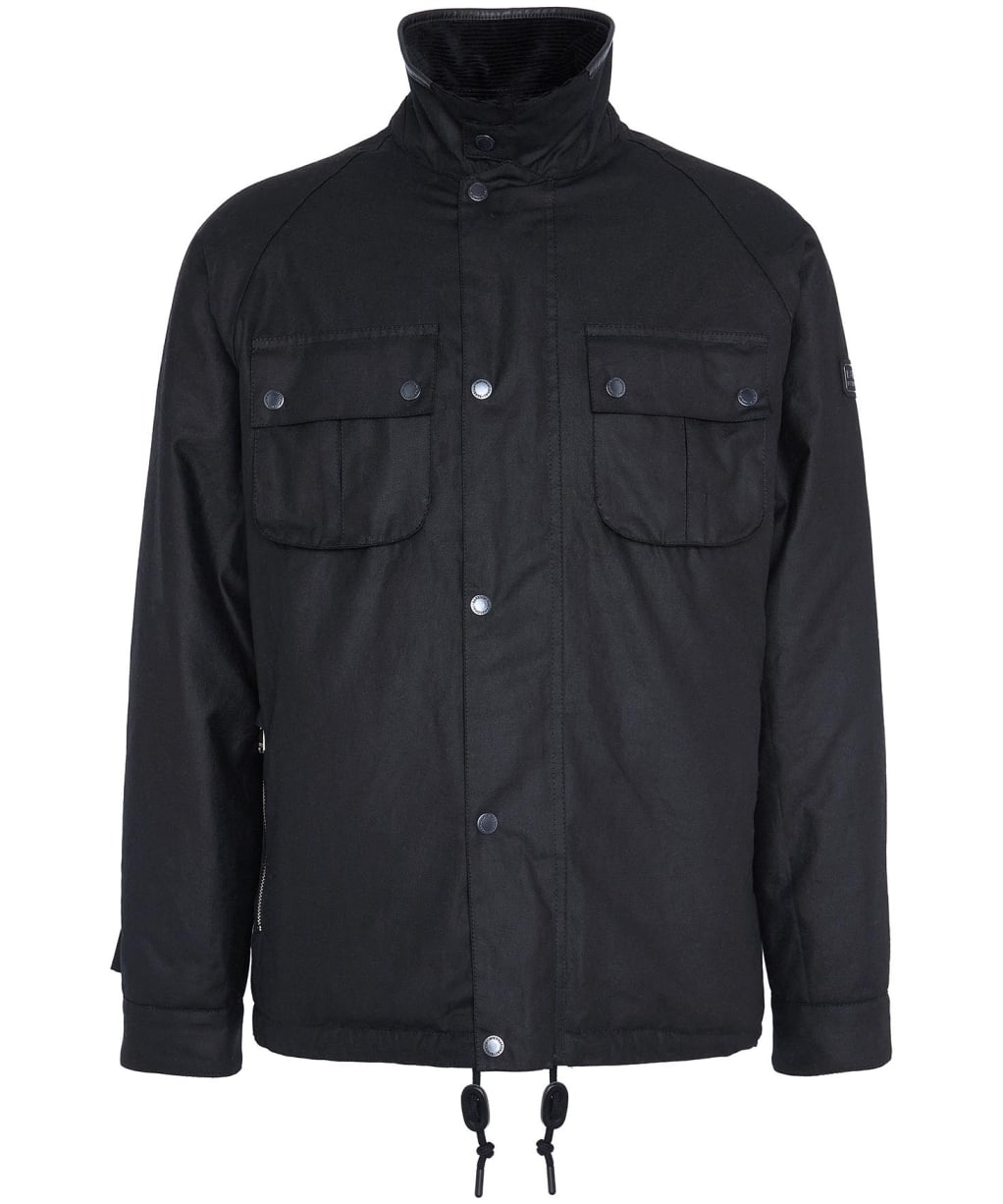 Oving Wax Jacke - Black