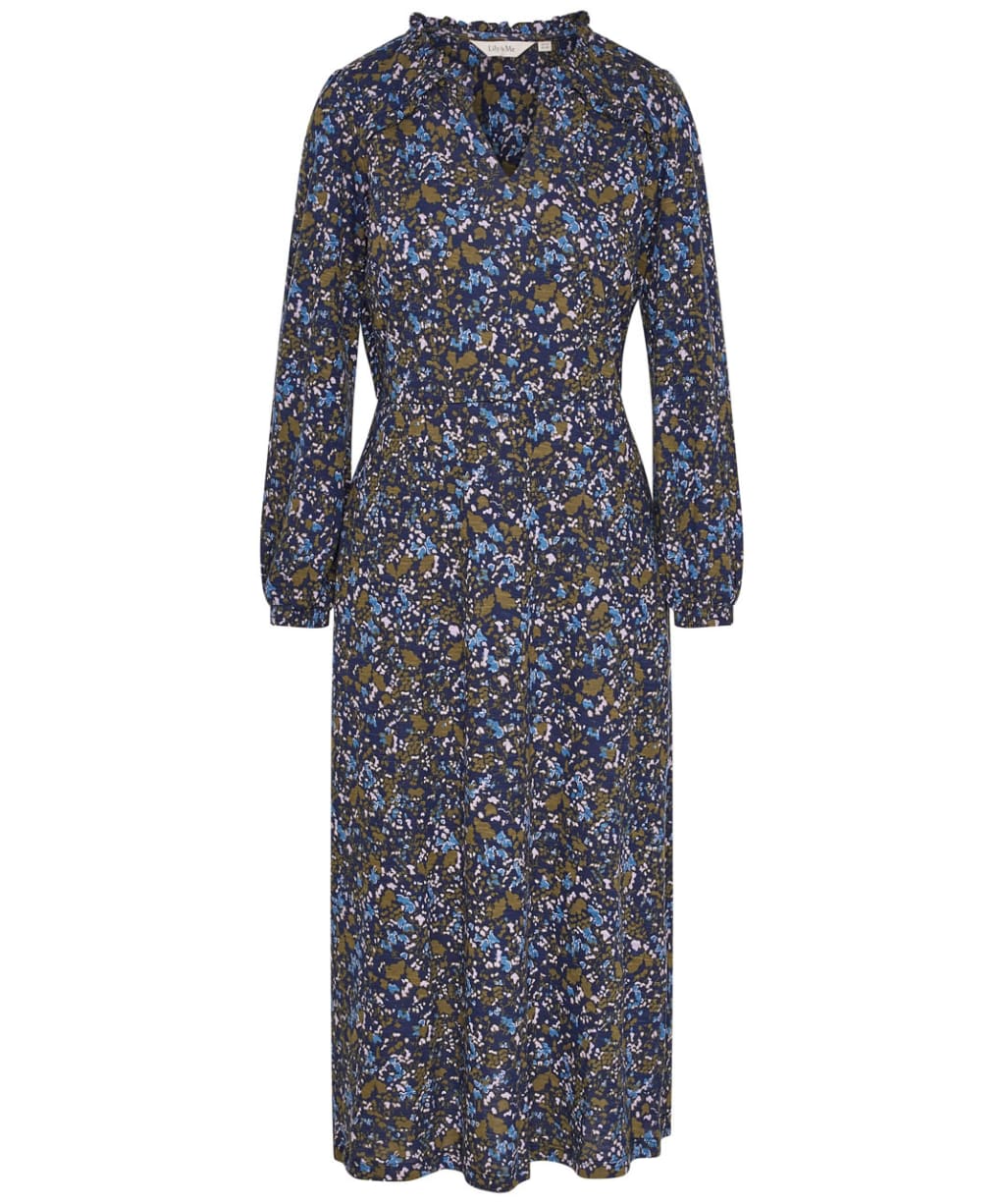Women's Lily & Me Braidstone Printed Dress - Navy