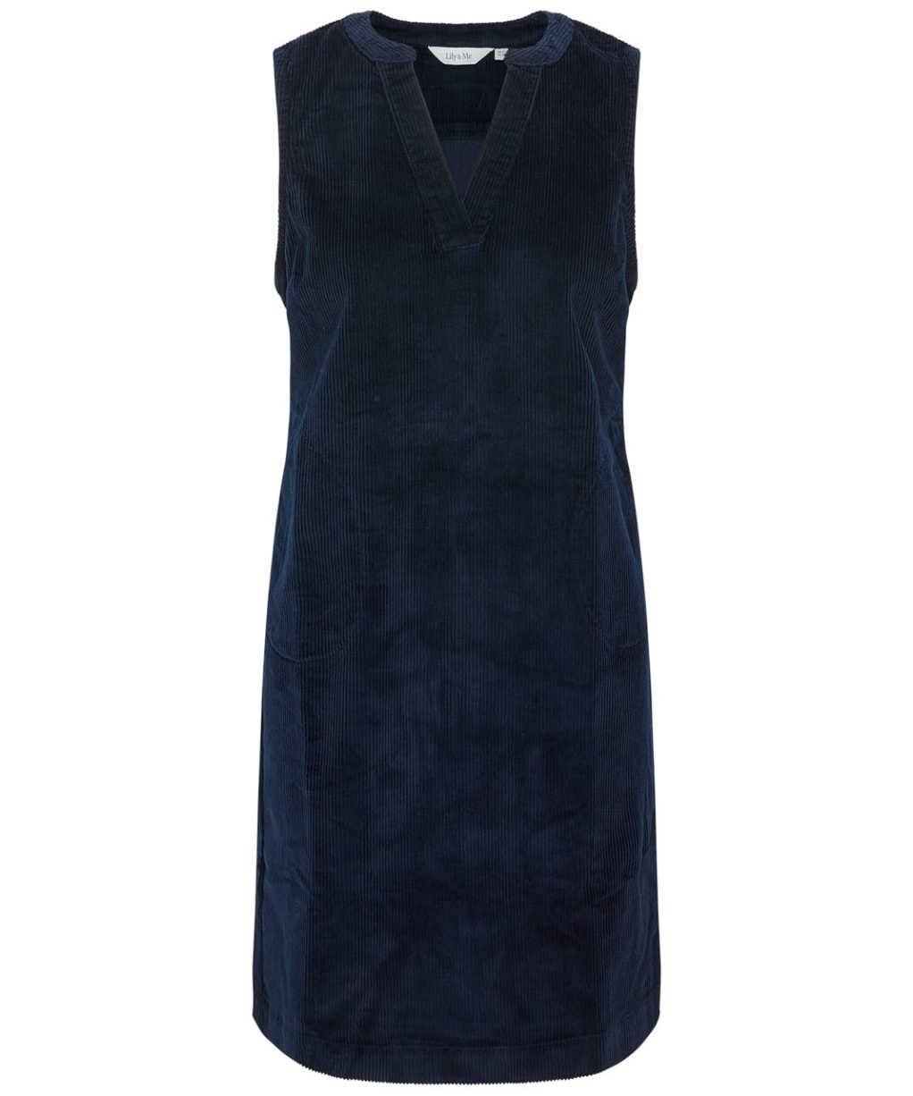 Women's Lily & Me Belle Cord Dress - Navy