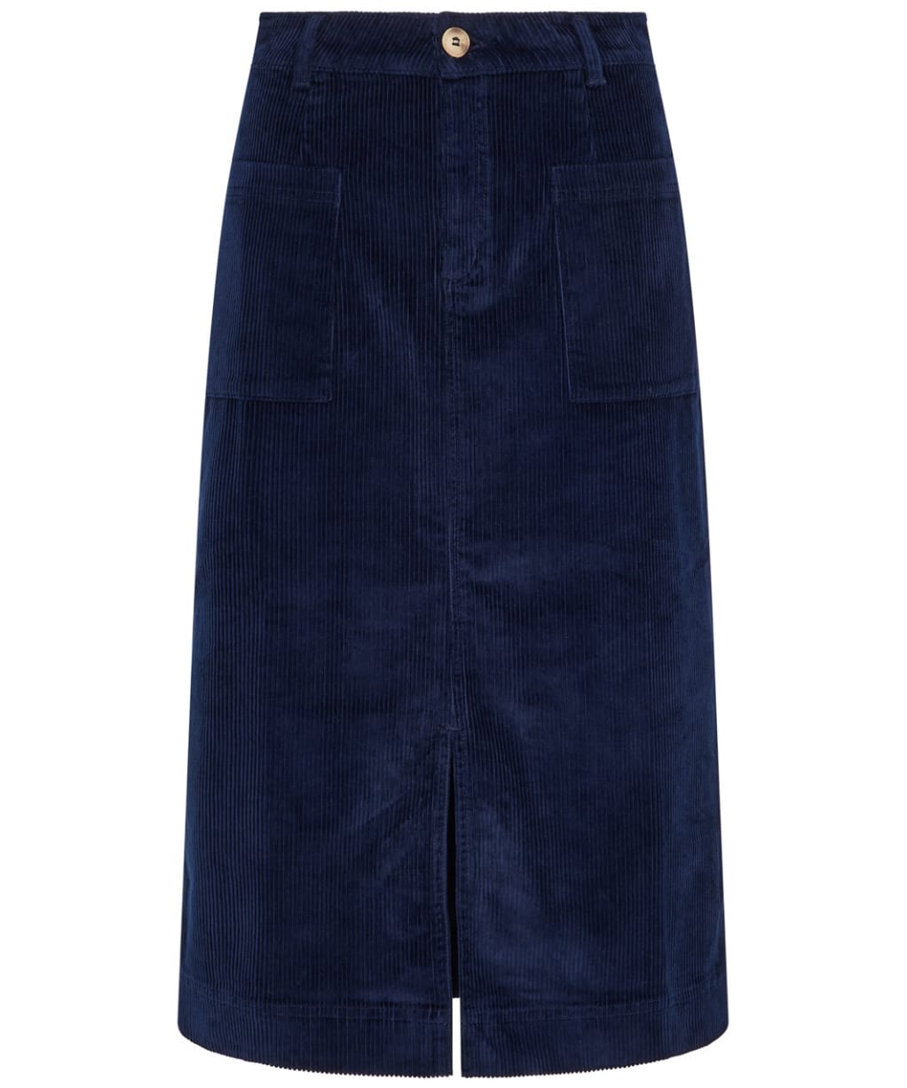 Women's Lily & Me Penrose Cord Skirt - Navy
