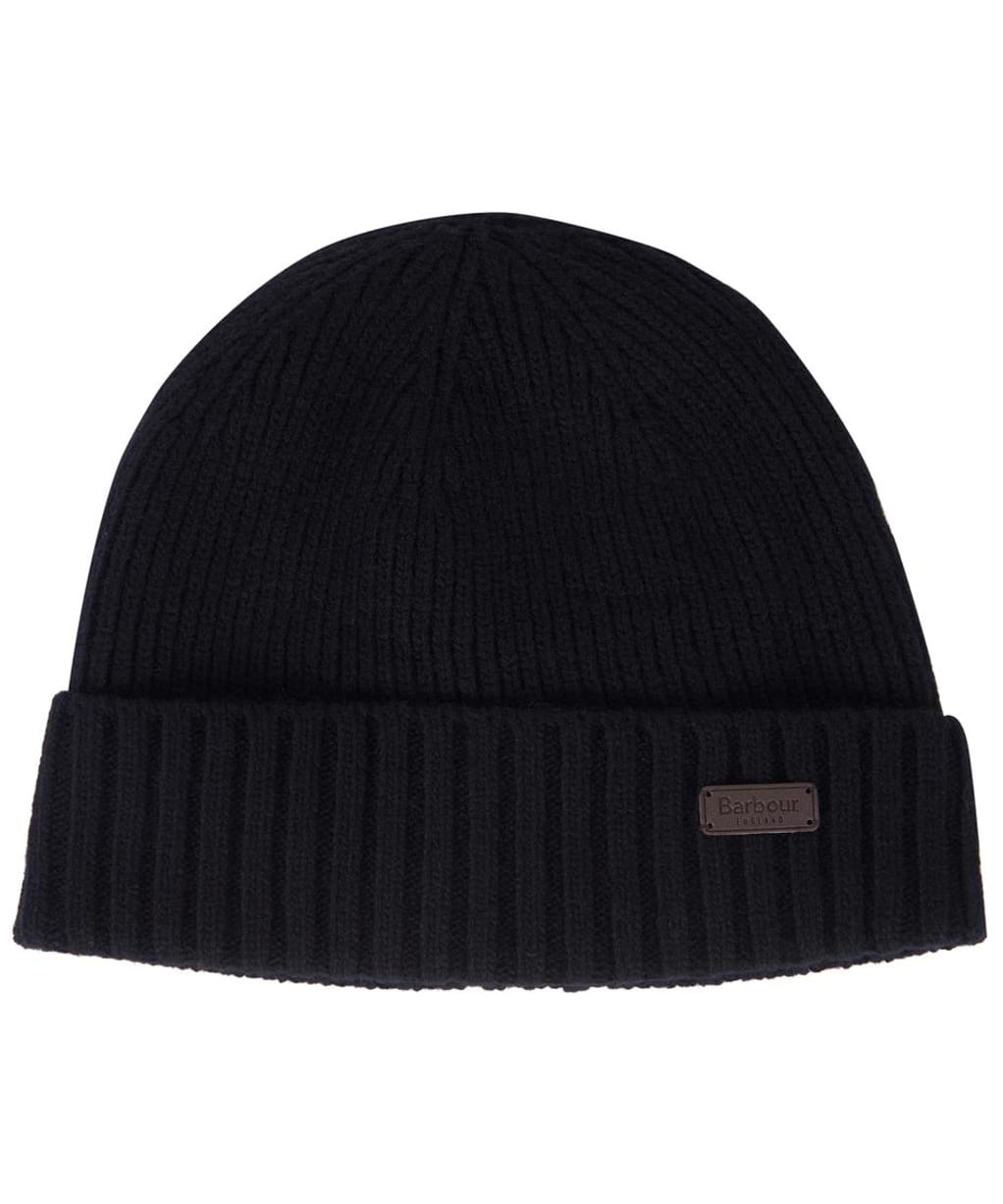 Men's Barbour Carlton Beanie Hat - Black