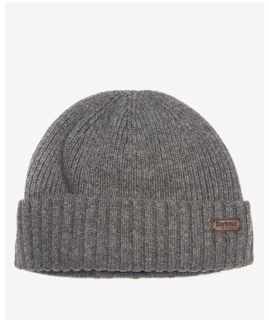 Men's Barbour Carlton Beanie Hat - Grey