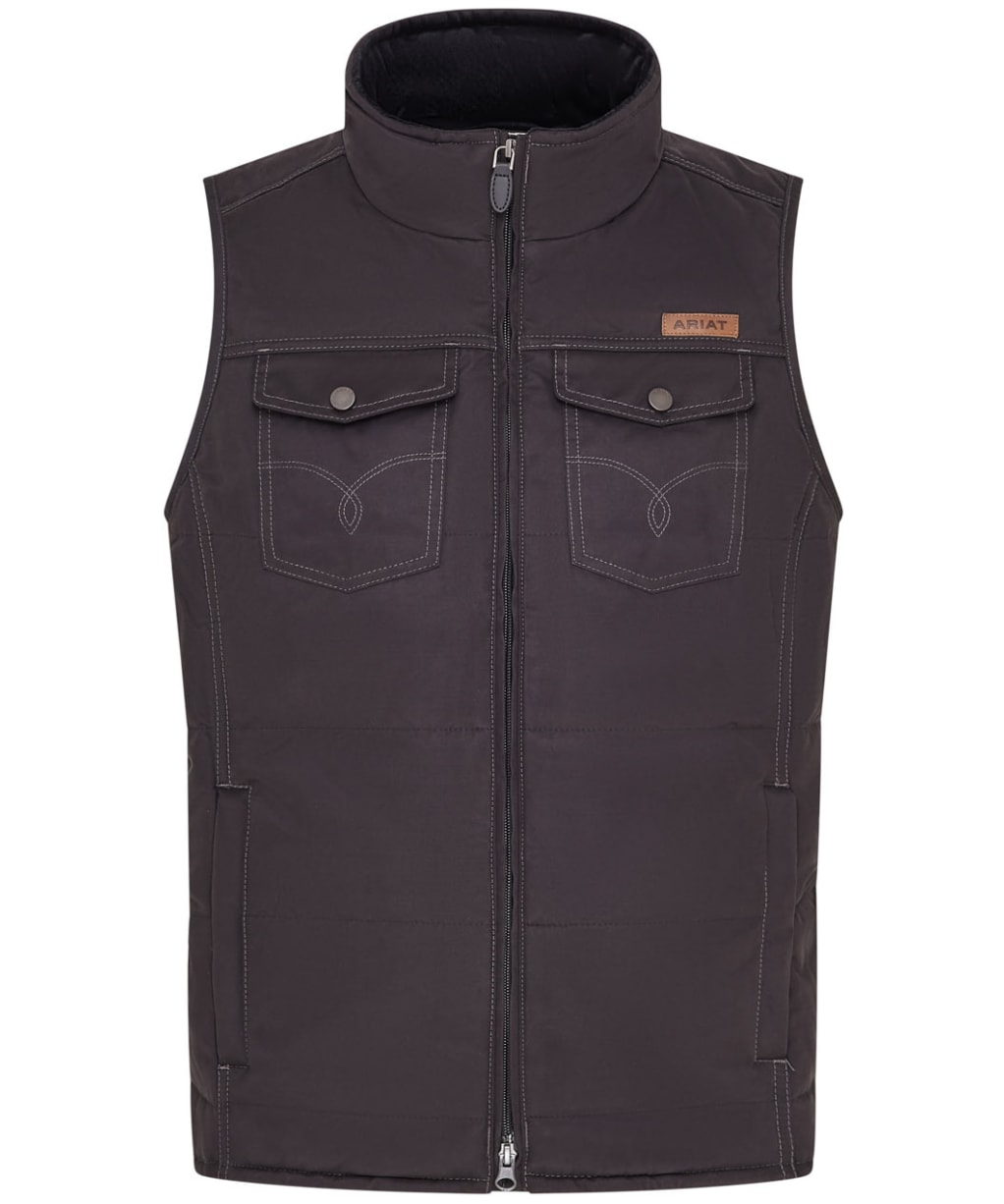 Women's Ariat Grizzly Quilted Vest Gilet - Black