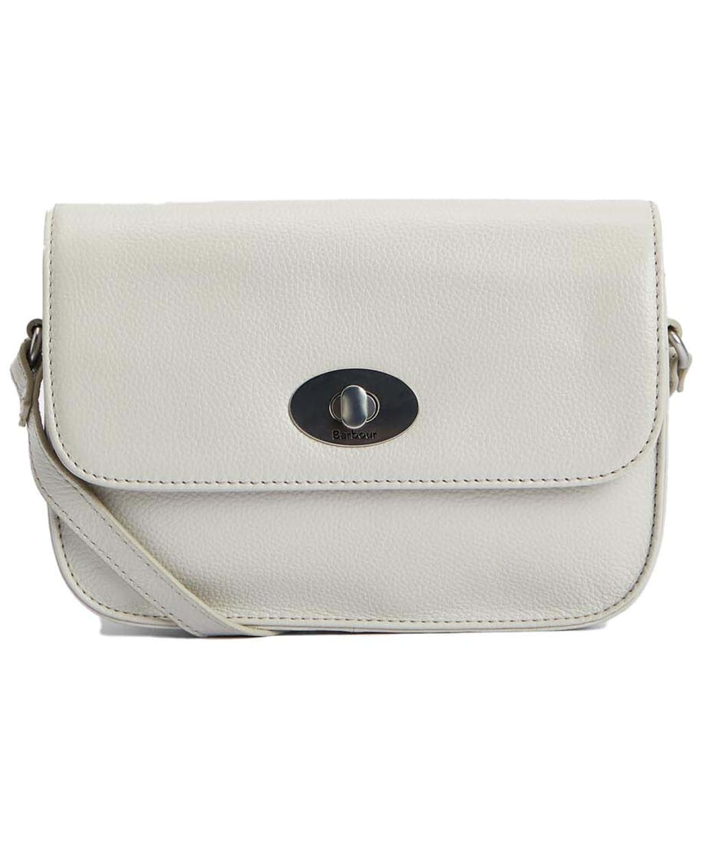Women's Barbour Isla Leather Cross Body Bag - Light Sand
