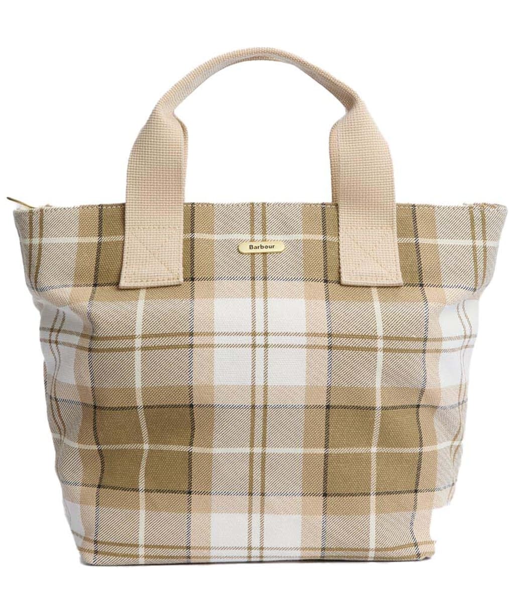 Women's Barbour Maisy Tartan Tote Bag - Safari Tartan