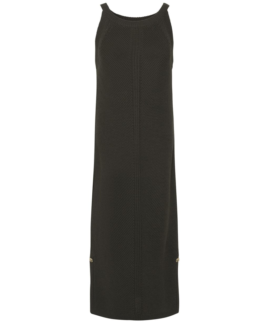 Women's Barbour International Dakota Knitted Midi Dress - Envy