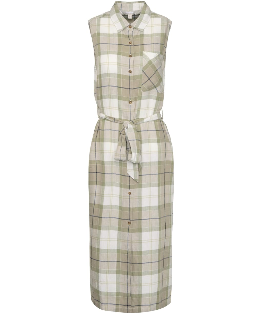 Women's Barbour Agnes Midi Dress - Rosemary Tartan