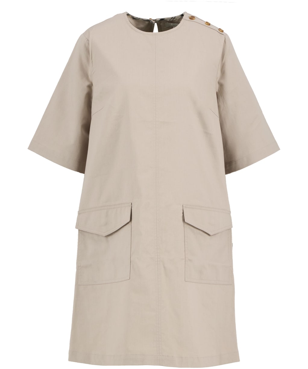 Women's Barbour Luna Mini Dress - Light Sand