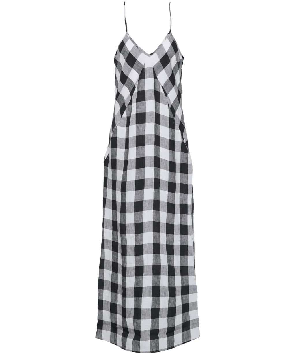 Women's Barbour Maya Midi Dress - Ecru / Black