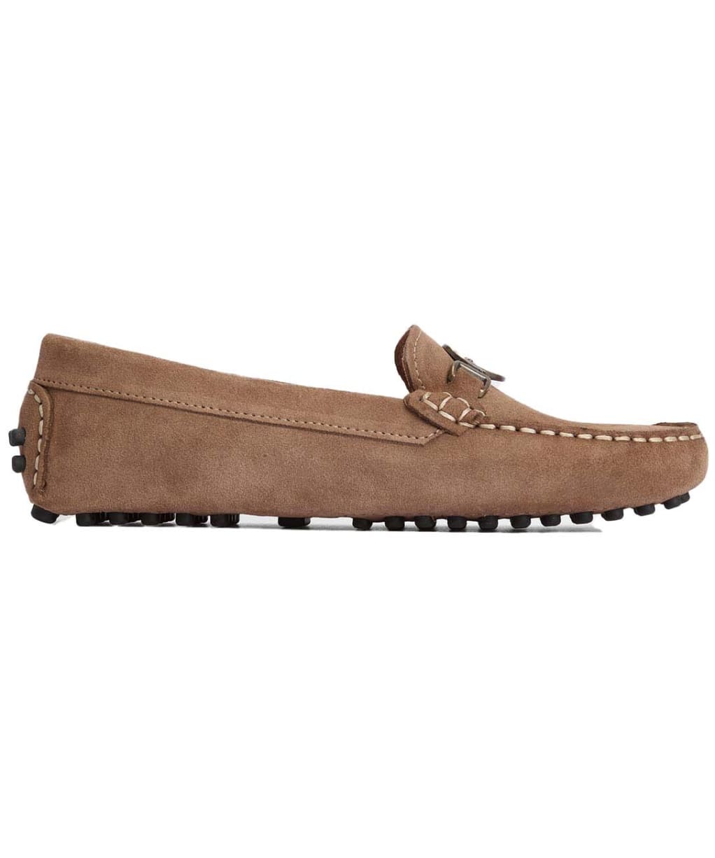 Women's Barbour Laire Driving Shoe - Light Trench Suede