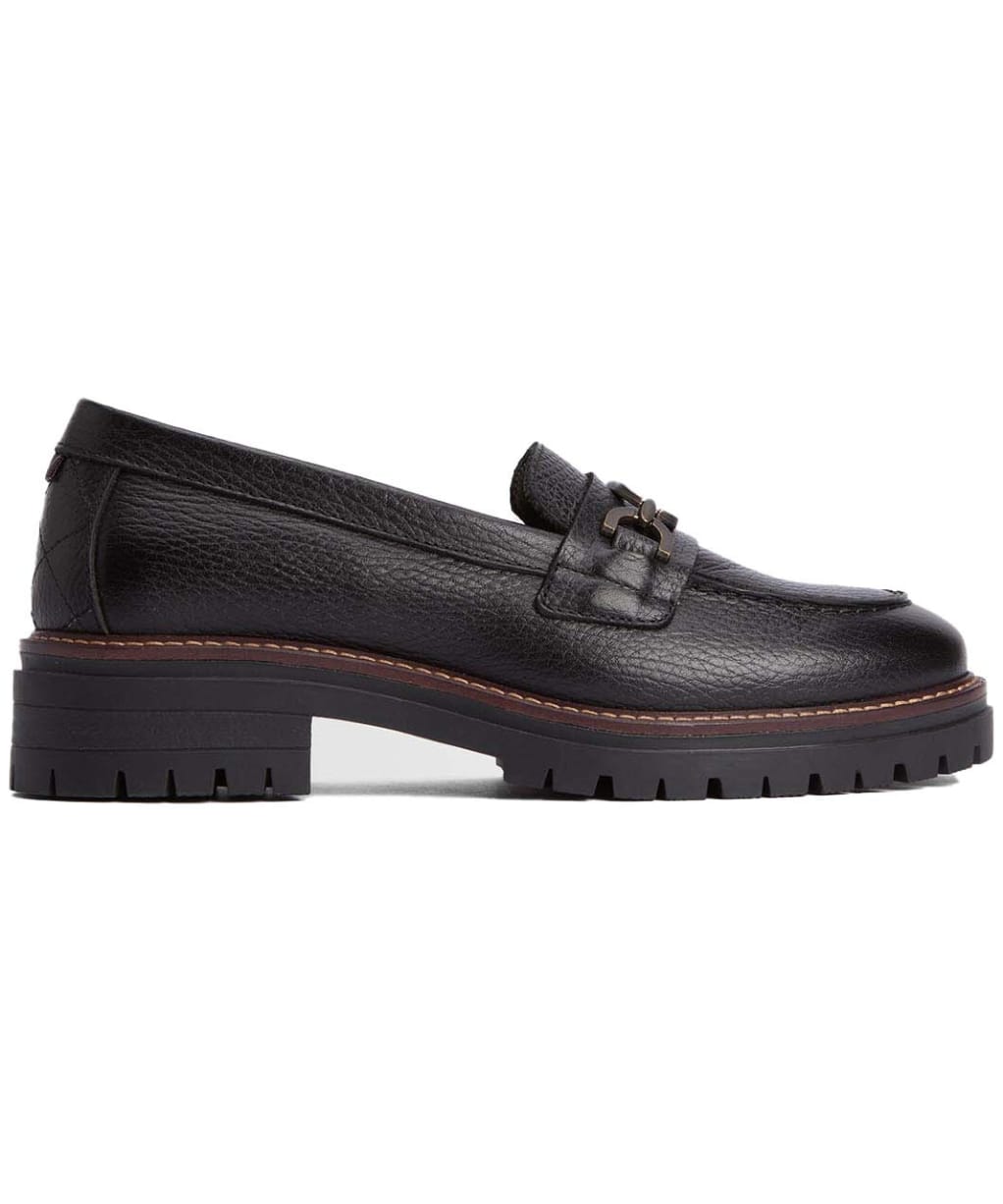 Women's Barbour Maddie Loafers - Black