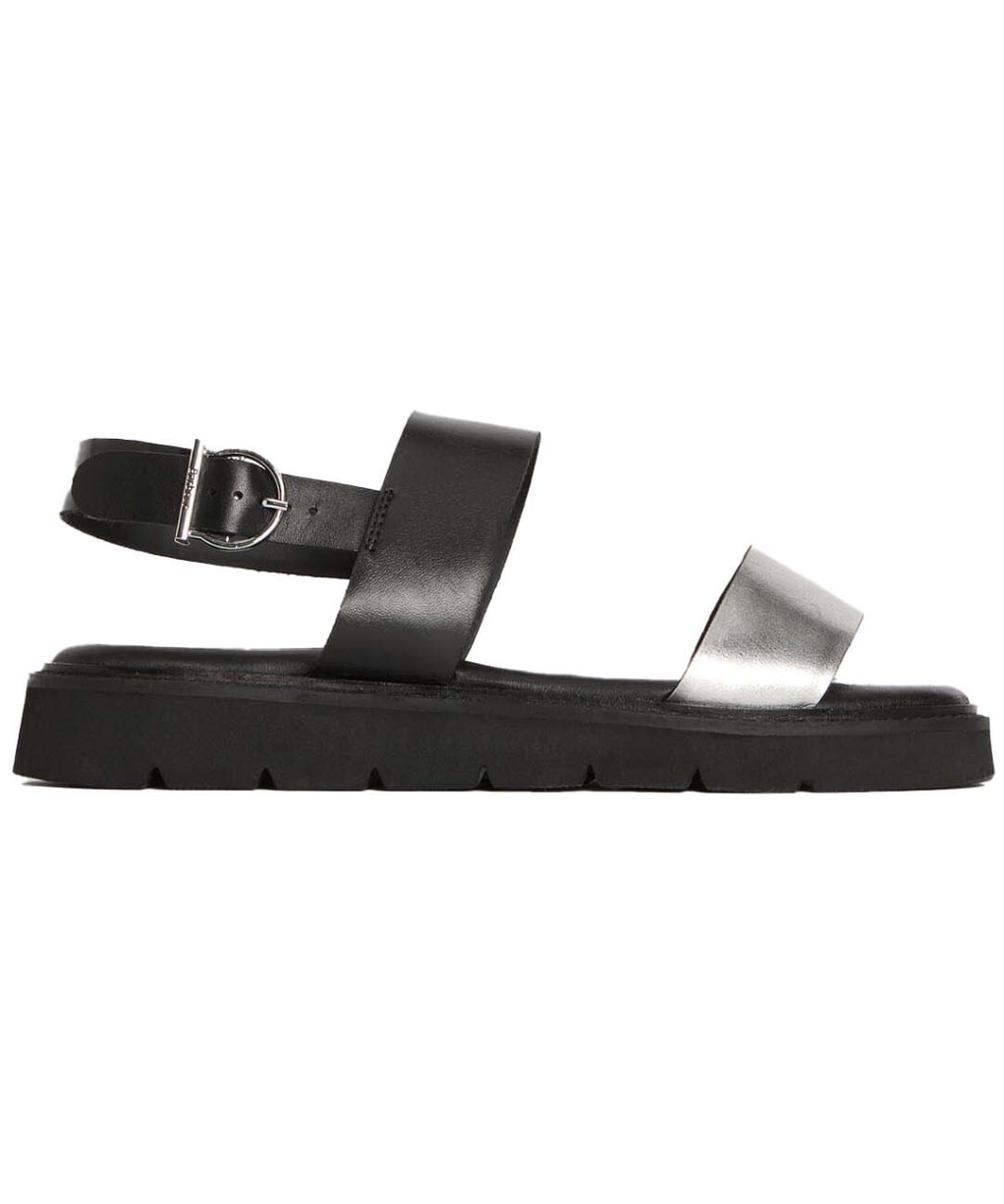 Women's Barbour Harewood Sandal - Black / Pewter