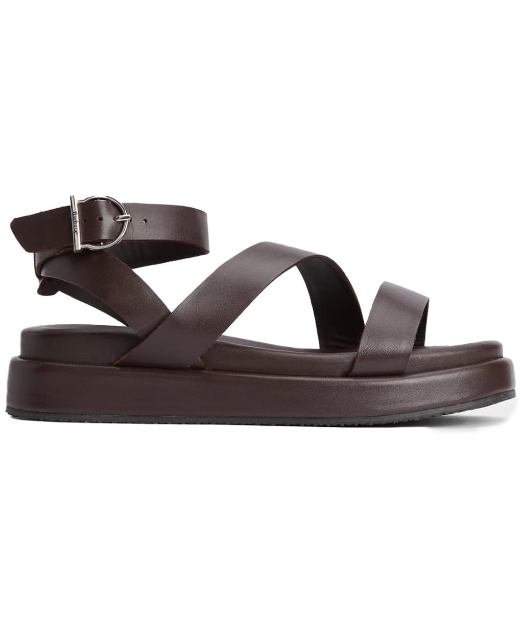 Women's Barbour Ivy Sandal - Dark Brown