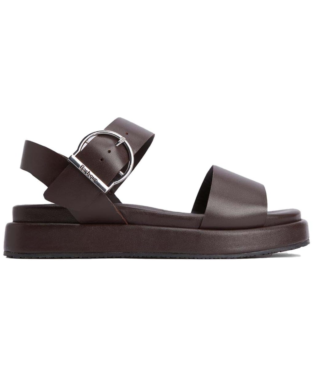 Women's Barbour Erin Sandal - Dark Brown