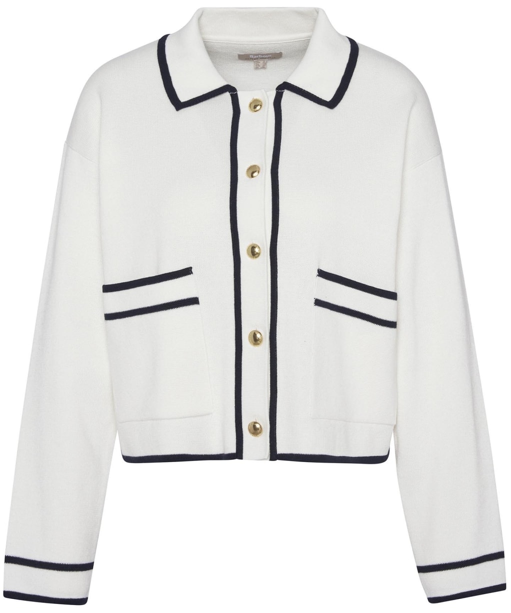 Women's Barbour Jasmine Knitted Cardigan - Cloud