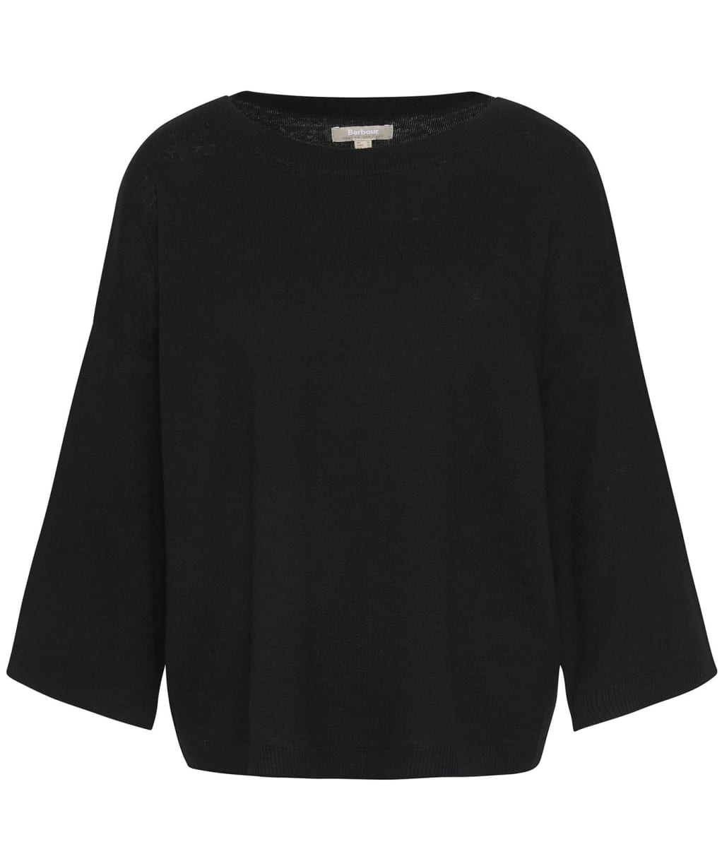 Women's Barbour Lucy Knitted Jumper - Black