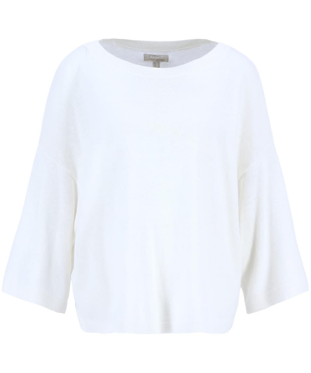 Women's Barbour Lucy Knitted Jumper - Cloud