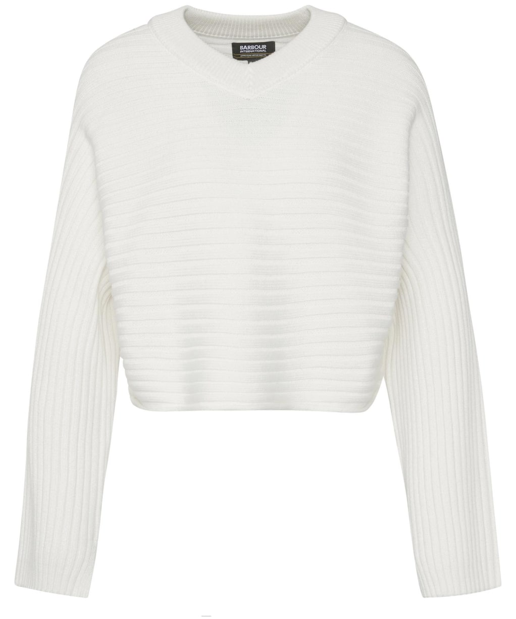Women's Barbour International Zola Knitted Jumper - Neutral