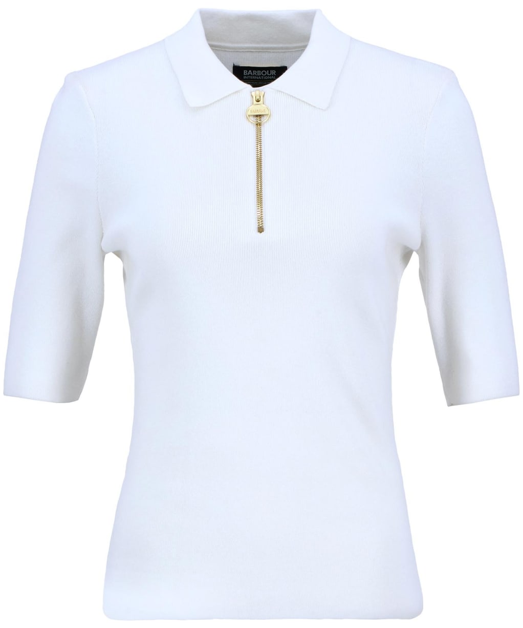 Women's Barbour International Emerson Knitted Jumper - Neutral